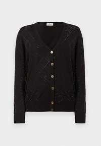 WOMEN SWEATER - Ζακέτα - nero