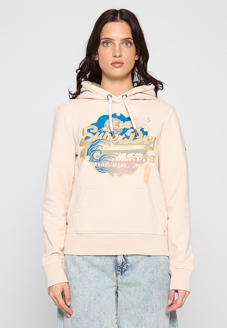 Superdry & Co Hoodie beige
