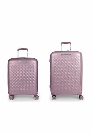 QUEENS 4 ROLLEN SET 2-TEILIG MIT DEHNFALTE - Kofferset - lila