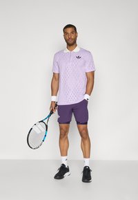 adidas Performance SHORT 2-IN-1 - Tights - aurora plum