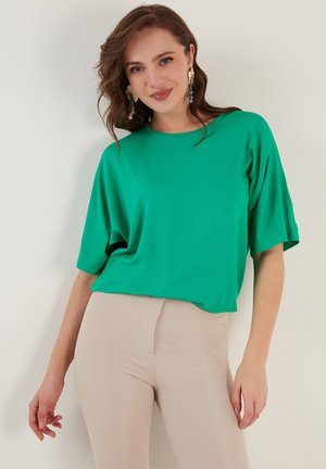 LELA LOOSE FIT - T-shirt basic - benetton color