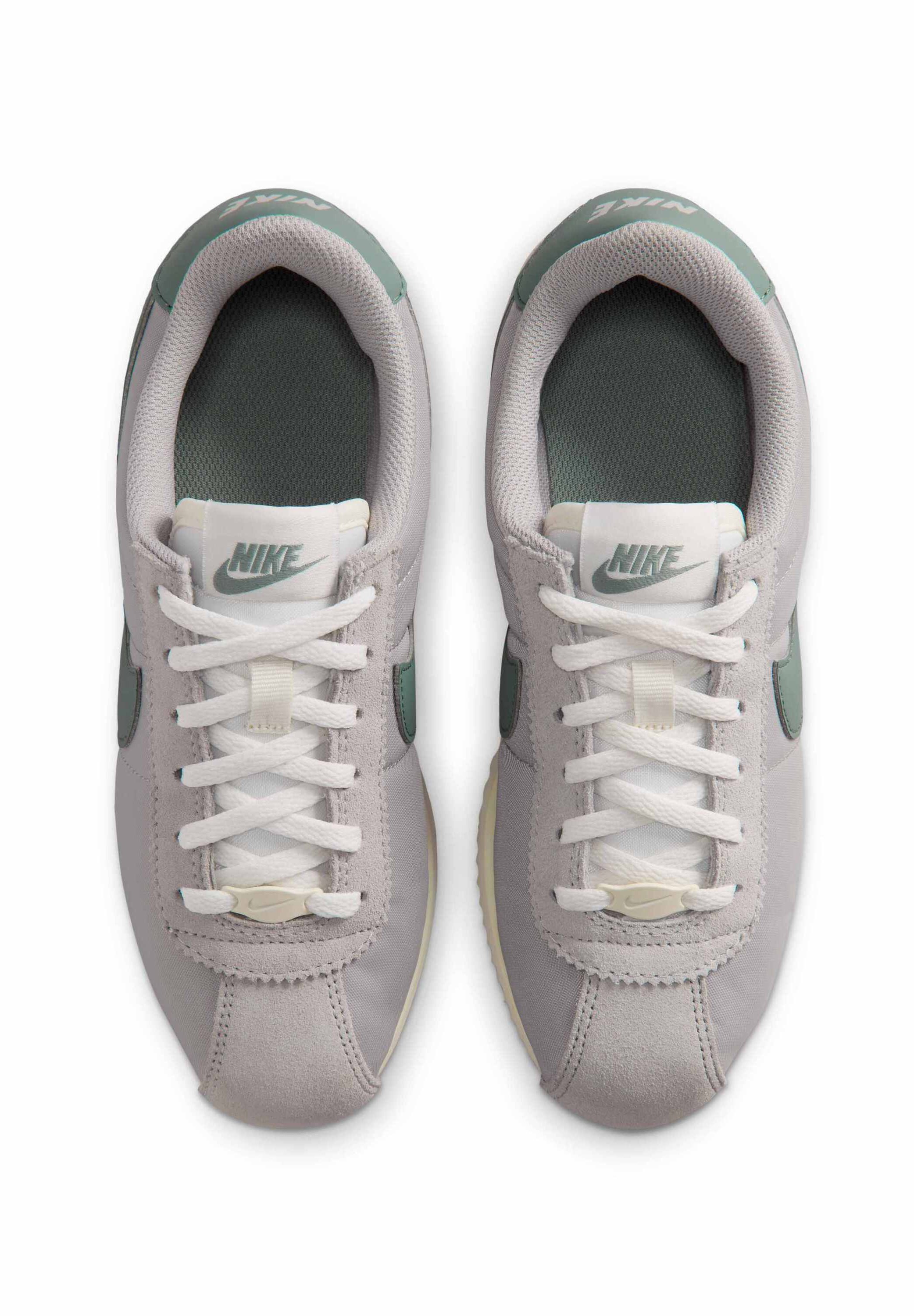 nike cortez gray nylon