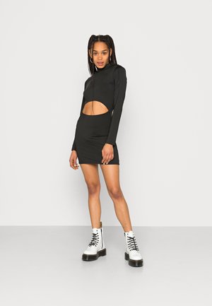 Vestido de malha - black dark