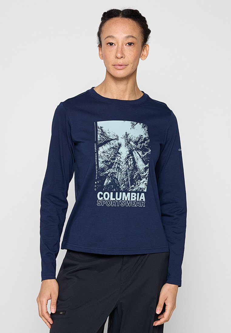 Columbia Longsleeve blauw