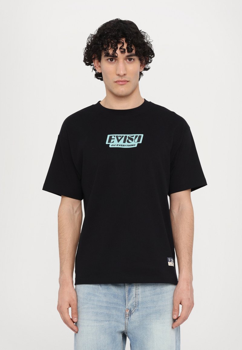 Evisu - TOTEM - T-shirts med print - black, Forstørre