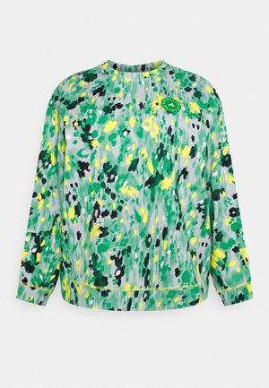 ASMC G - Sweatshirt - white/clear onix/yellow/green