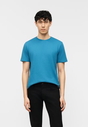 EVERYDAY CREW SOLID - Βασικό μπλουζάκι - slate teal