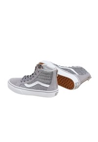 Vans SK8-HI ZIP. - Vysoké tenisky - gunmetal