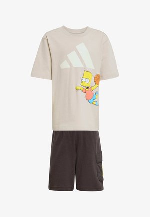 LK THE SIMPSONS T SET - Kratke hlače - beige