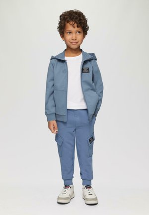 Zip-up sweatshirt - blassblau