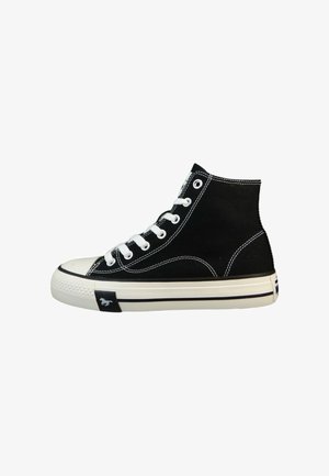 High-top trainers - schwarz