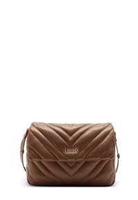 SMALL QUILTED - Sac bandoulière - cognac