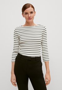 comma Langarmshirt - schwarz