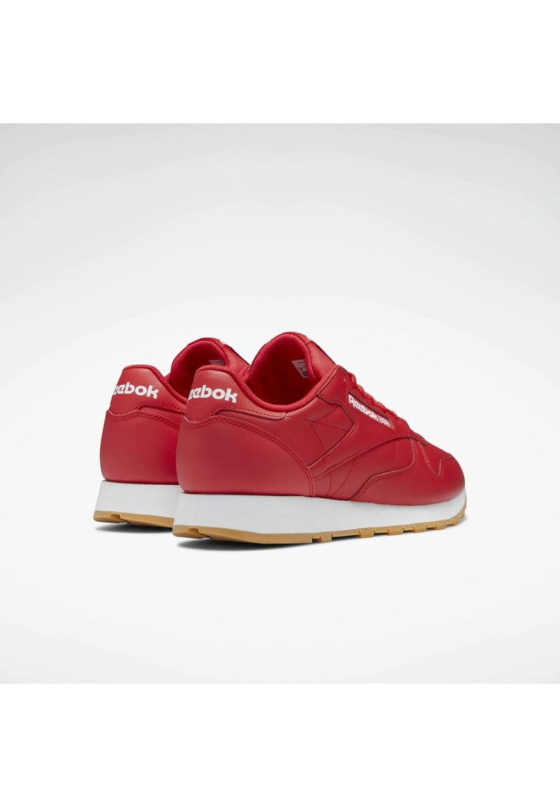 low Sneaker rubber - cloud UNISEX vector Classic white LEATHER red Reebok CLASSIC - reebok gum/rot