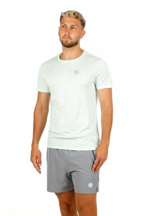 BIDI BADU, T-SHIRT FREEZE OUT STRUCTURED T-SHIRT M - T-Shirt basic - - ocean blue