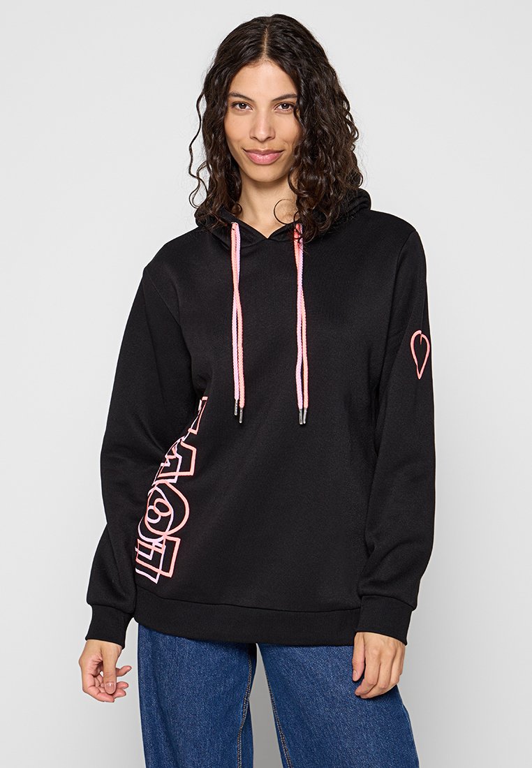 zwillingsherz Hoodie zwart zwillingsherz Hoodie zwart