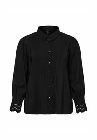 Vero Moda Curve Overhemdblouse - black