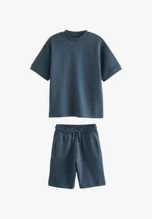 RELAX FIT HEAVYWEIGHT SET - Treniņtērpa apakšdaļas - navy blue