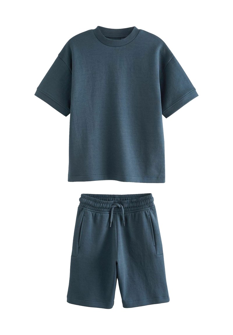 Next - RELAX FIT HEAVYWEIGHT SET - Donji dijelovi trenirke - navy blue, Povećaj