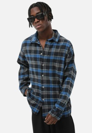 Megaman HOLZFÄLLE - Hemd - navyblau-blau