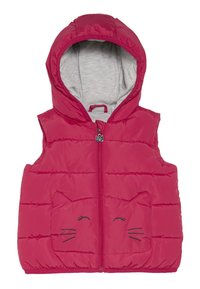 OVS BABY GILET KANGAROO POCKET - Weste - barbados cherry