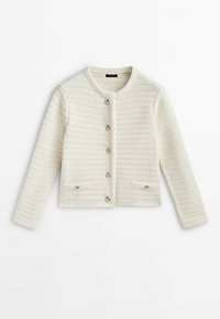 Massimo Dutti Cardigan - white