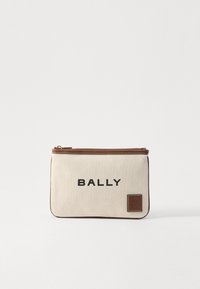 AKELEI POUCH - Clutch - natural/cuero/oro