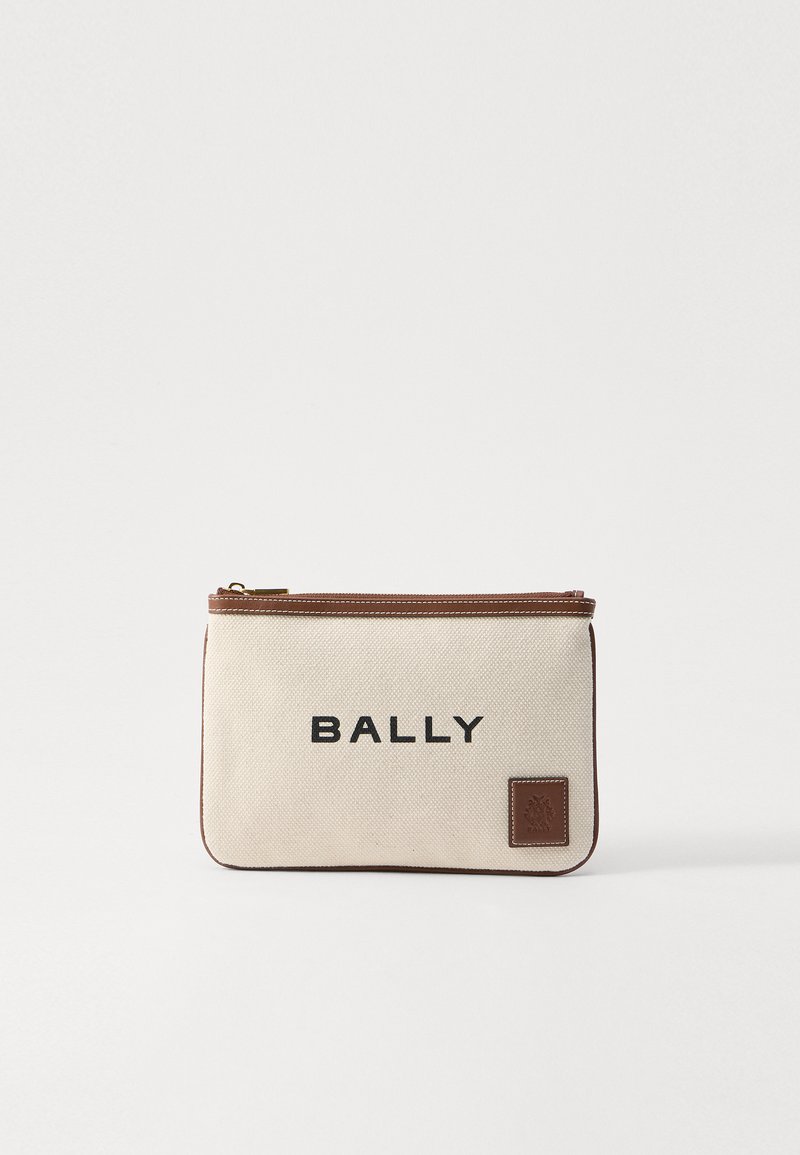 Bally - AKELEI POUCH - Pochette - natural/cuero/oro, Agrandir