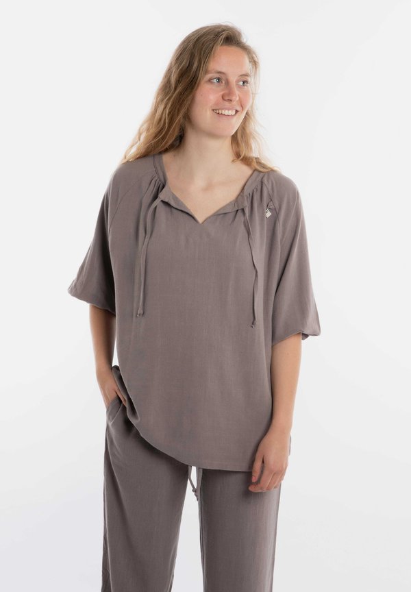 FERN - Bluse - taupe