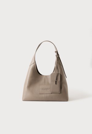 MARC JACOBS, THE BELTED SACK - Kandekott - cement