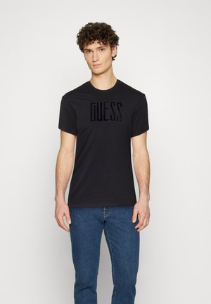 BOLD FONT - T-shirt con stampa - jet black