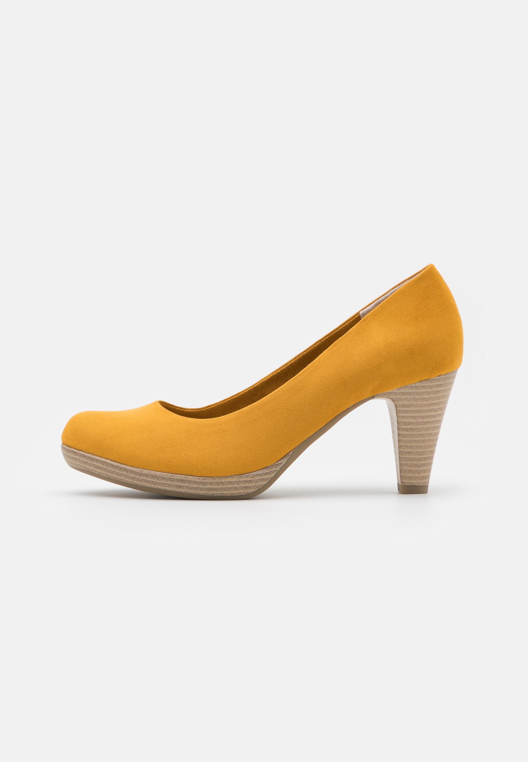 escarpin ouvert jaune