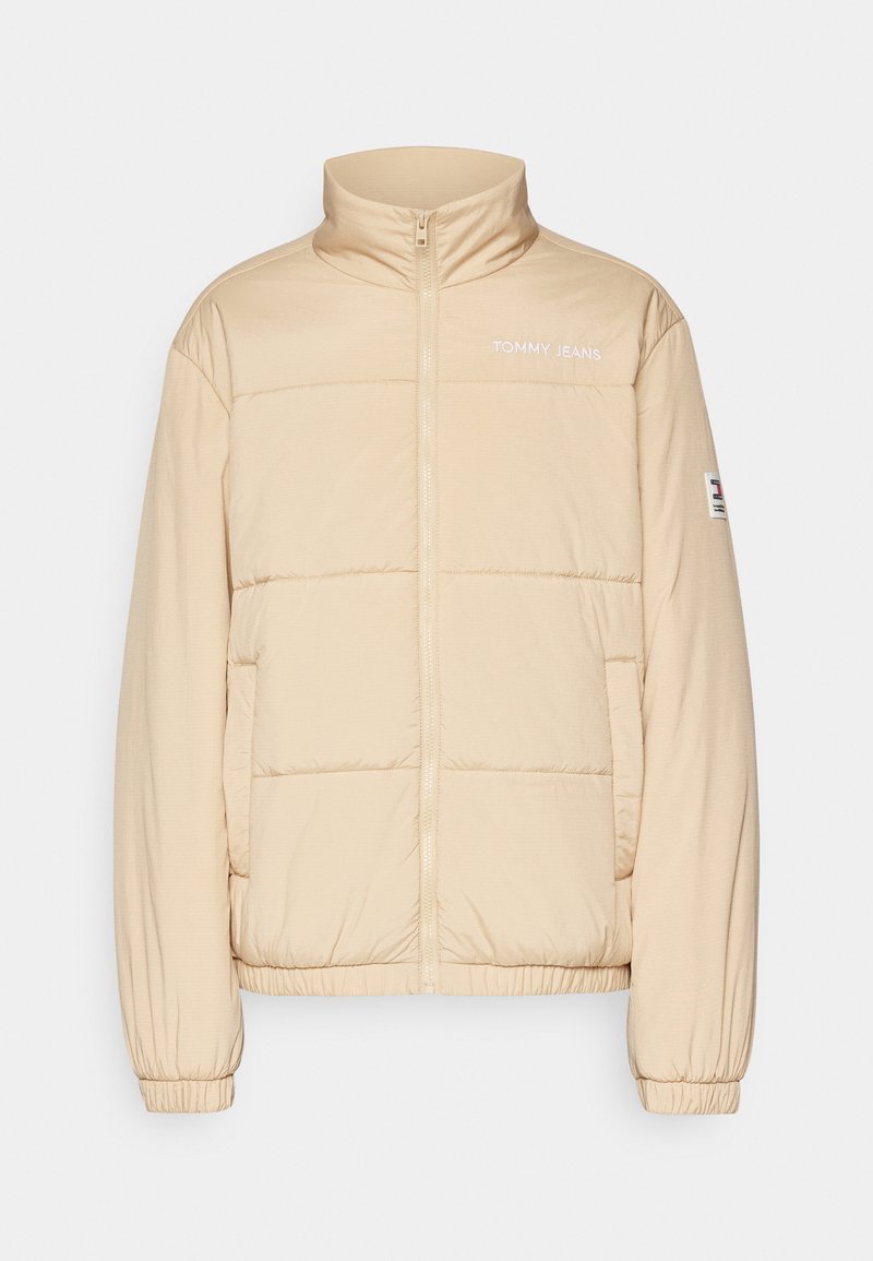 Tommy Jeans Winterjas zandkleur