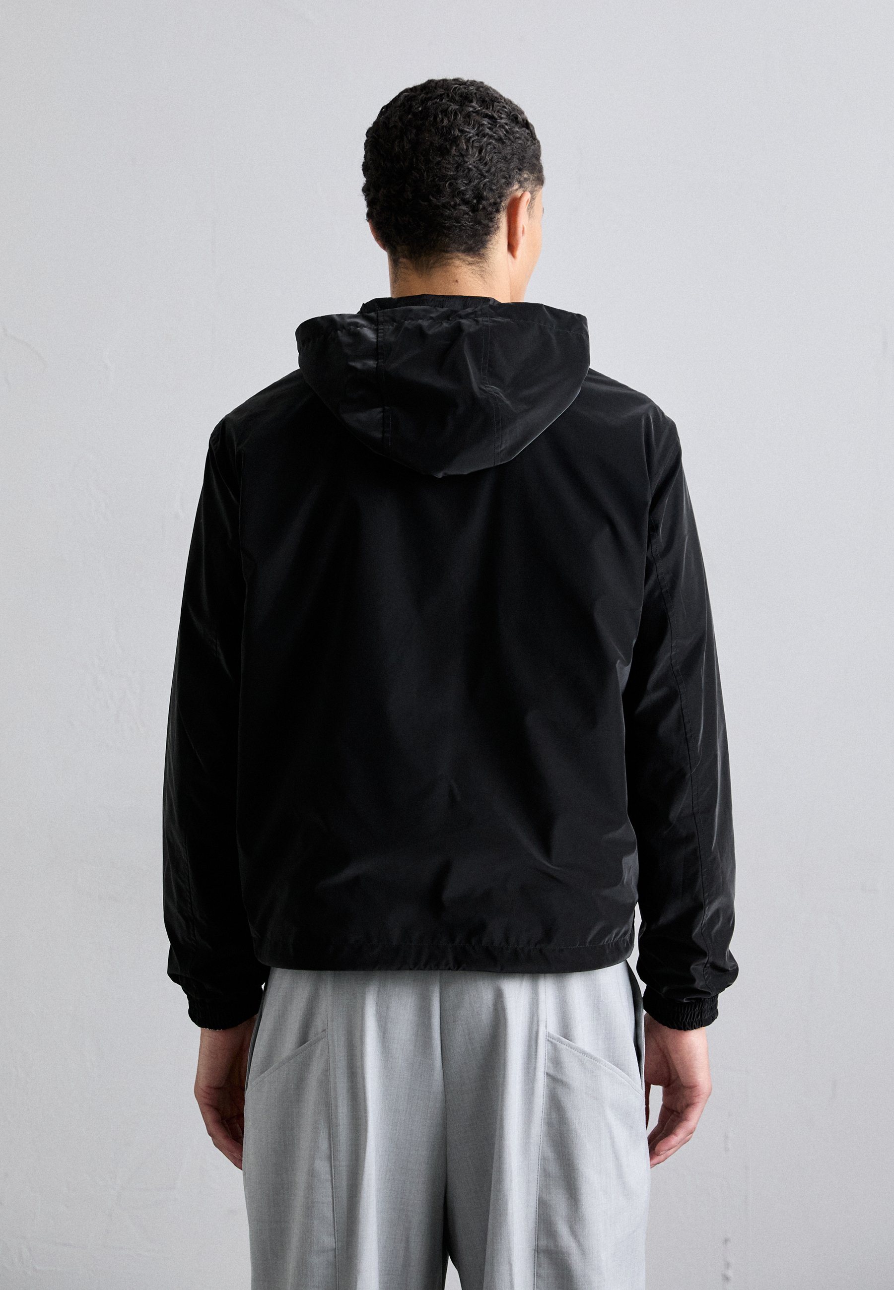 Emporio Armani BLOUSON JACKET - Summer jacket - black beauty