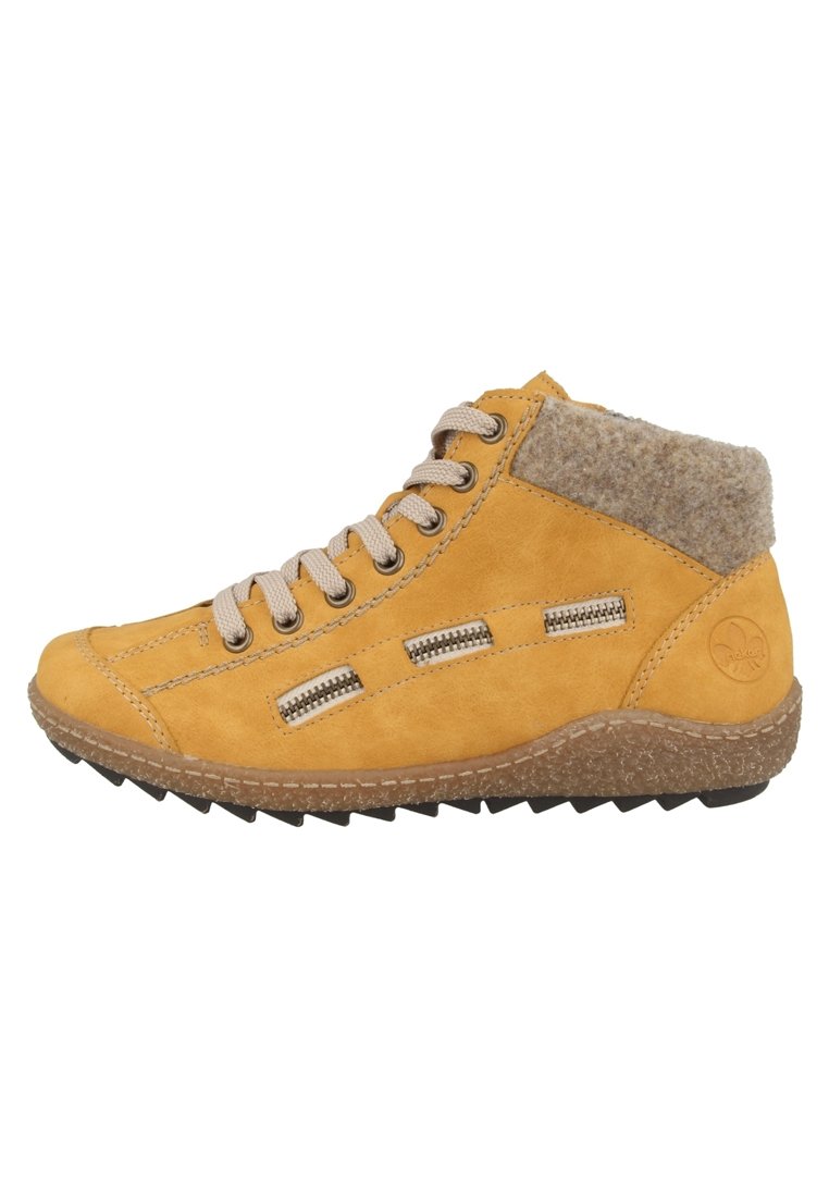 Rieker Botines con cordones - honey/amarillo - Zalando.es