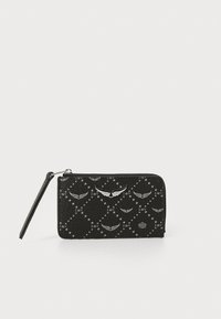 CARD MONOGRAM - Plånbok - black