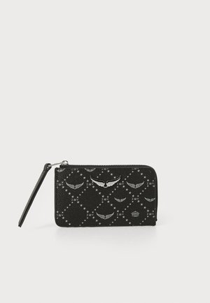 Zadig & Voltaire CARD MONOGRAM - Portefeuille - black