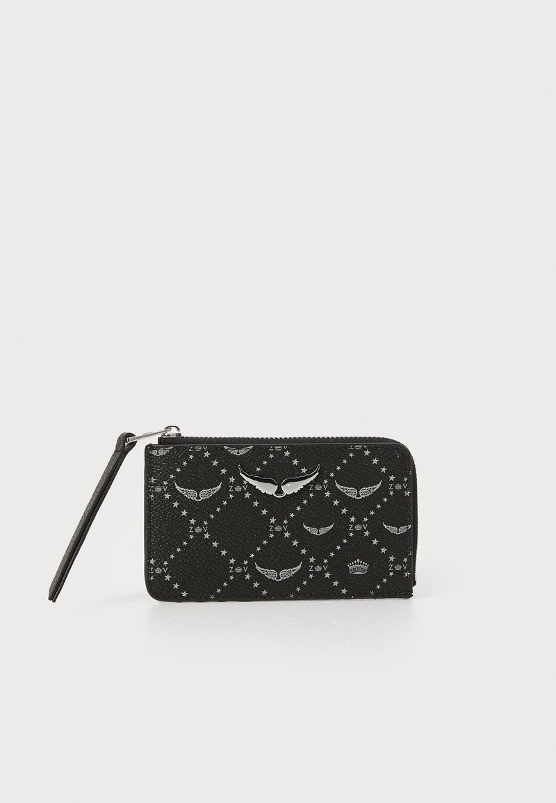 Zadig & Voltaire - CARD MONOGRAM - Portafoglio - black, Ingrandire