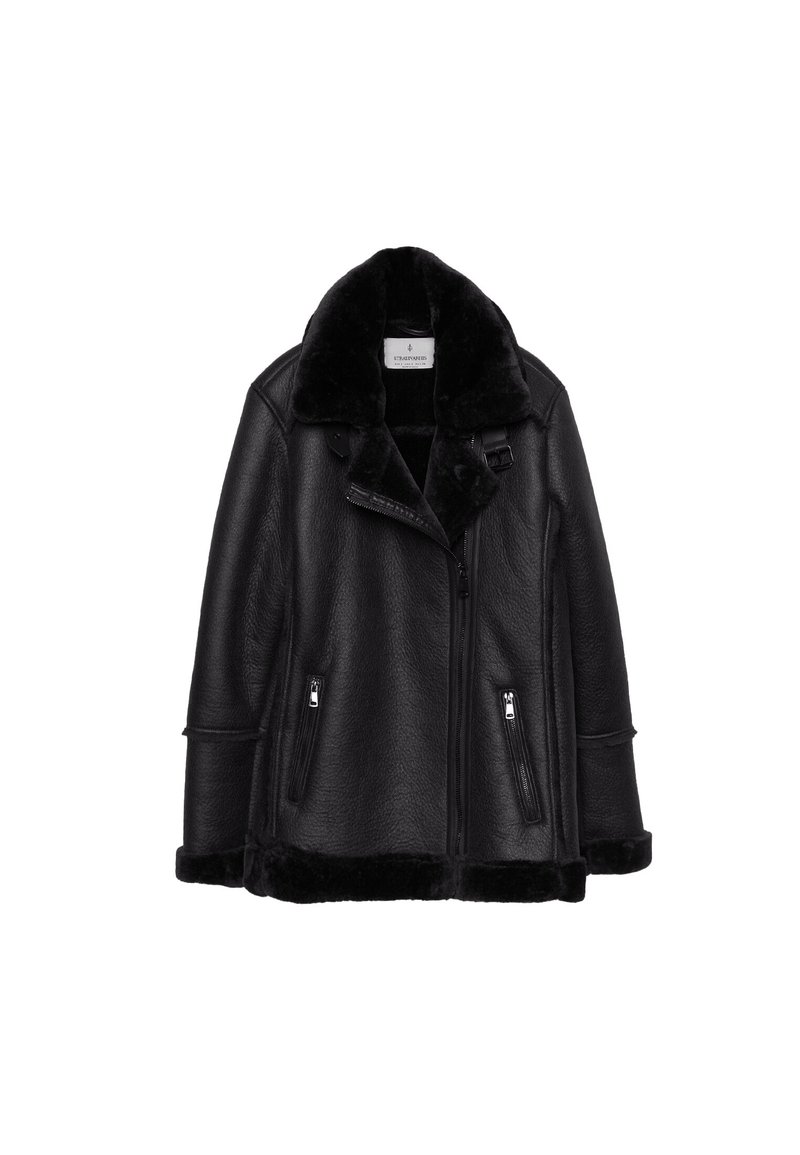 Stradivarius Winterjas zwart