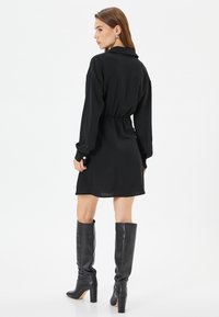 Koton LONG SLEEVE - Camicia - brown/marrone