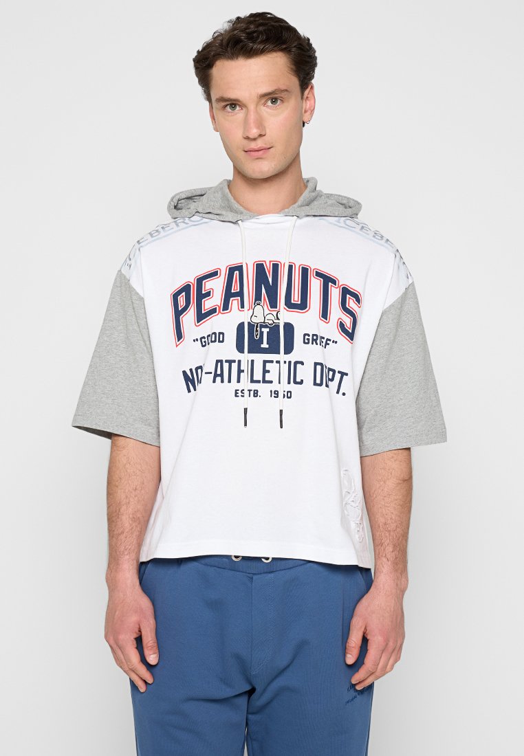 Iceberg T-shirt print wit