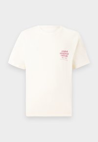 JORMEADOWS TYPO TEE CREW NECK - Print T-shirt - antique white