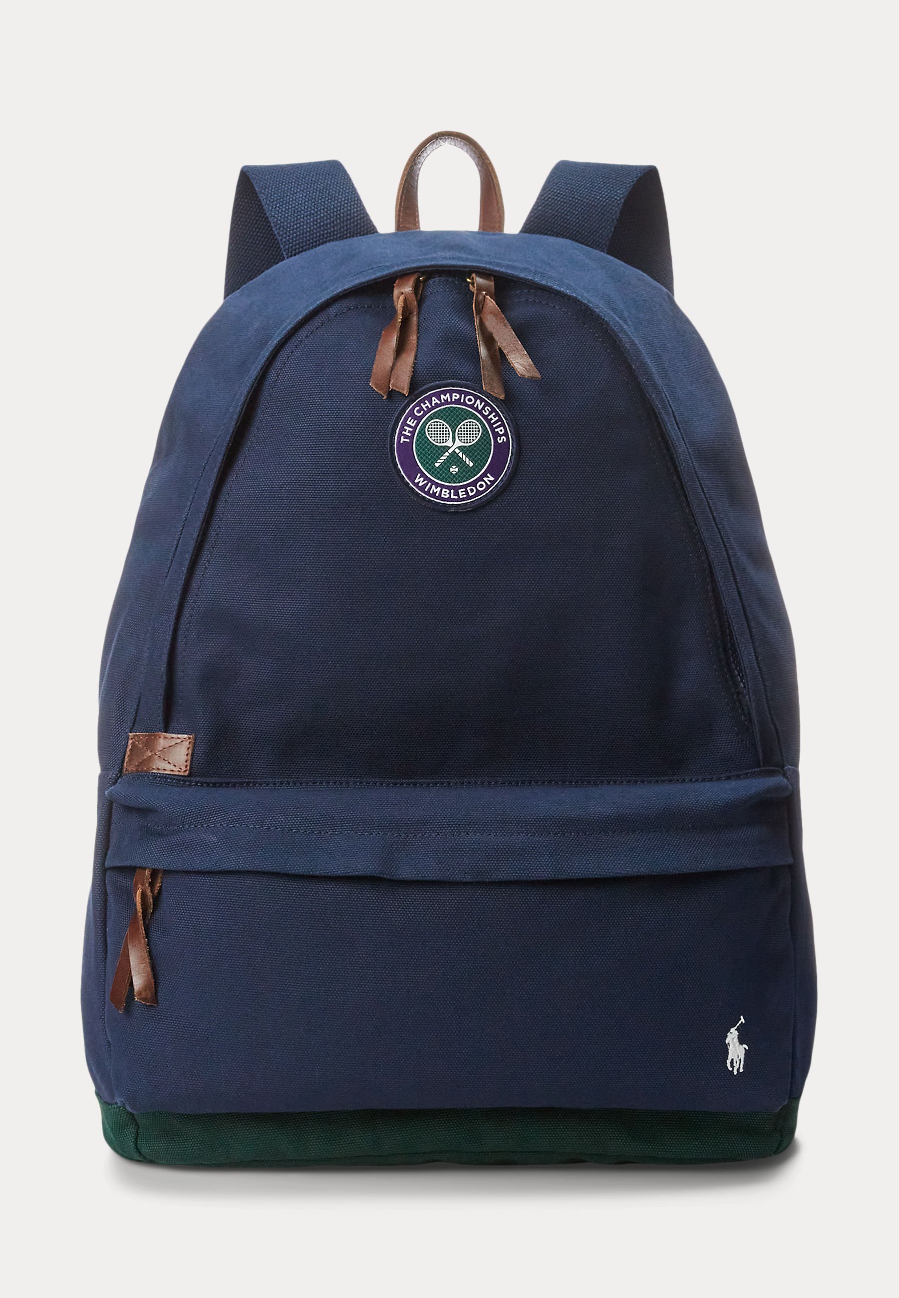 Polo Ralph Lauren WIMBLEDON CANVAS BACKPACK - Rucksack - refined 