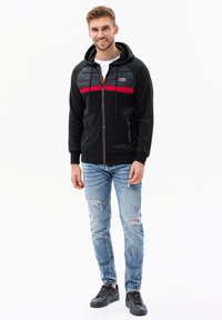 Ombre Kardigan - black