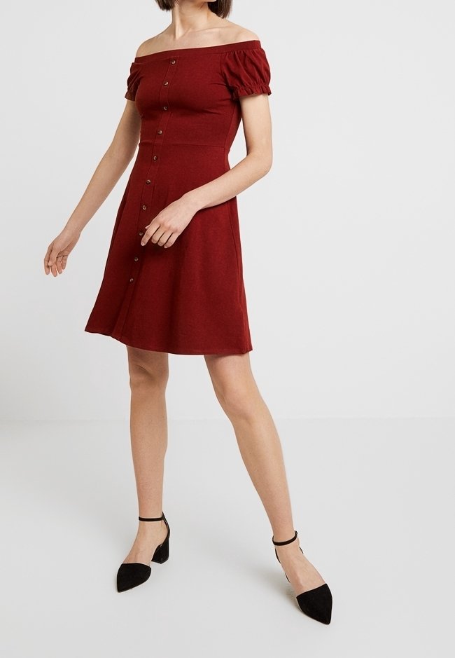Robe Mi-midi Orange Dorothy Perkins - 100% Polyester - Taille Standard - Neuf Avec étiquette