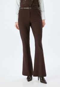 Housut - brown