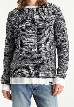 Strickpullover - black