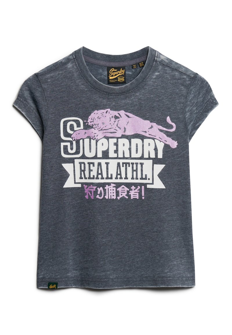 Superdry & Co T-shirt print blauw