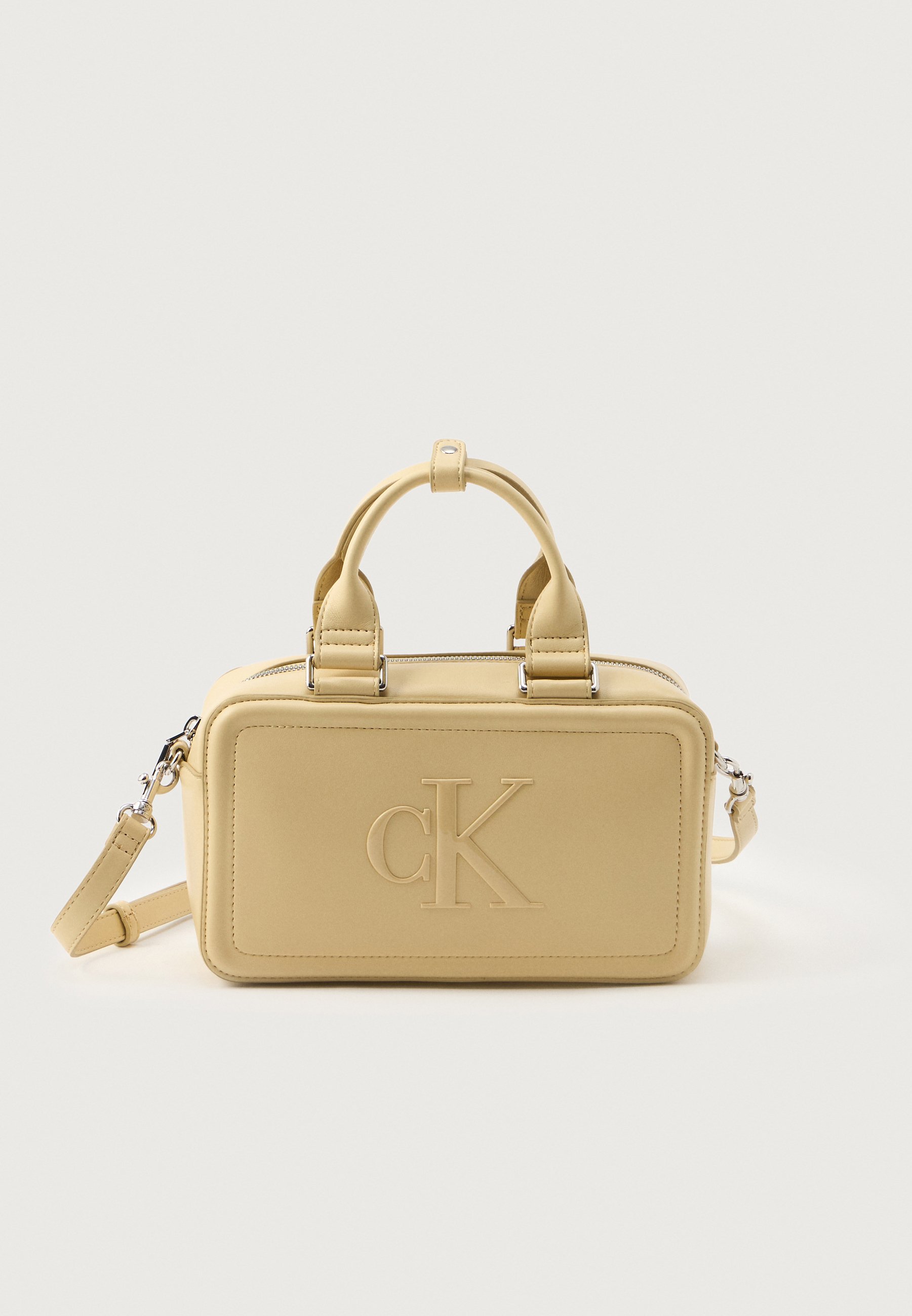 Calvin Klein BAULETTO - Kabelka - parsnip