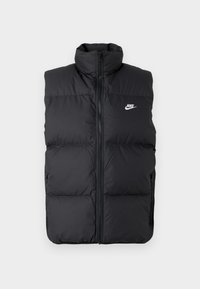 CLUB PUFFER VEST - Liemenė - black/white